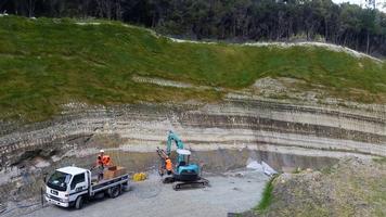 Drilling Of Horizontal Drains For Road Cutting Stability